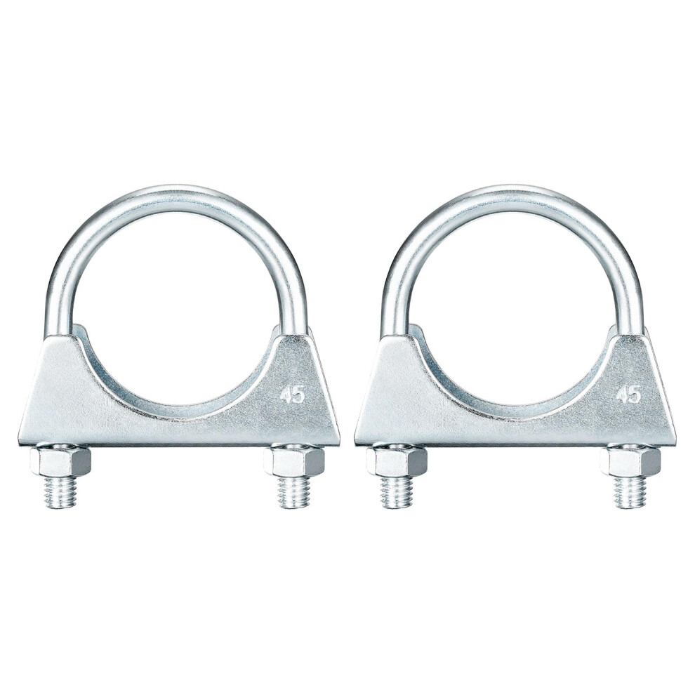 Sourcing Map Muffler U-Bolt Clamps For 45Mm(1-3/4") Diameter Exhaust 5006830978255