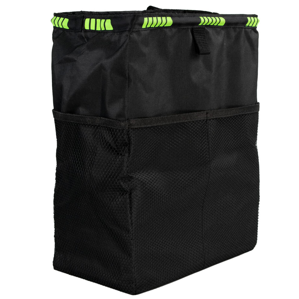 Folding Rubbish Bin, Hanging Trash Bag With Adjustable Straps And 5003543143857