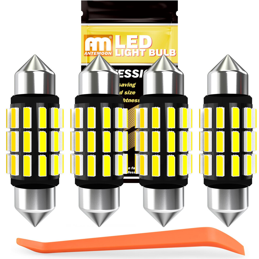 Antemoon 36Mm 6418 C5w Led Festoon Bulbs 6500K De3425 De3423 White 5008860180561