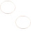 2Pièces Cercles Métalliques Dorés Pour DIY -Rêves Macramé 5