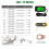 YOOREAL Engine Temperature Gauge Digital Hour Meter 6
