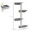 Mur d'escalade mural pour chats, beige 3
