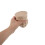 Bois Beige Pilier Lotus Sculpté Pour Rambarde Intérieure 1