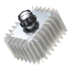High-Power Electronic Voltage Regulator 5000W 220V with Shell SCR Regulator Temperature Regulation Dimming