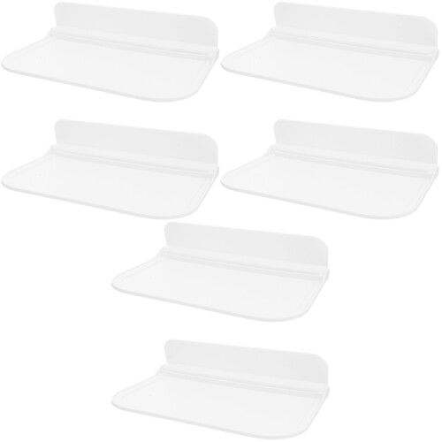 6Pièces Rangements Suspendus Blancs Salle De Bain PP 1