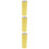 3Stk Gelbes Polyester Tüllband DIY Basteln Hochzeit Material 7
