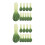 20Pcs Multi Plastic Fake Vegetables Components for and Play 5