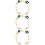 3Stk Grüne Acryl Kette Retro Stil Tragbar Strap 8