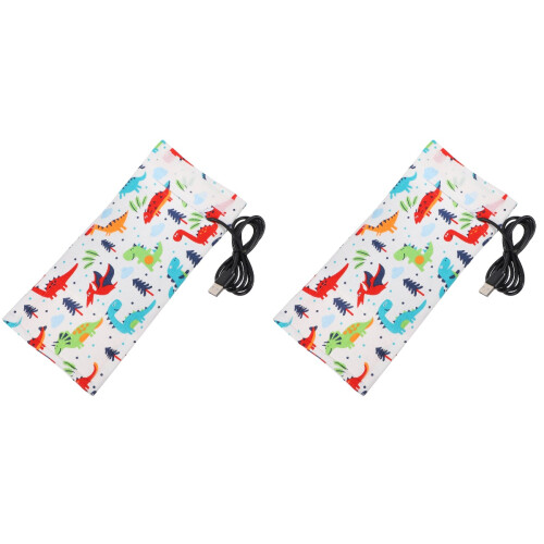 2Stk USB Baby Milchflaschenwärmer Transporthülle Mit Schutz 1