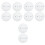 10Ensembles Crochet Suspendu Support Net Moustiquaire Bébé 4