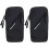2Stk Elastisches Sportarmband Handyhalter Schwarz Für 2