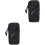 2Stk Elastisches Sportarmband Handyhalter Schwarz Für 3