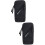 2Stk Elastisches Sportarmband Handyhalter Schwarz Für 6