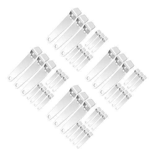40Pièces Ouvre-Bidon Mini Inoxydable Compact Usage 2