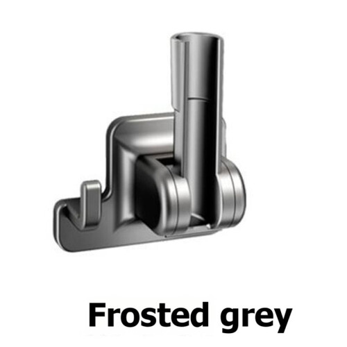 Drill-Free Large Rotating Shower  Holder, Wide-Angle Adjustable Bracket,ABS 2