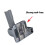 Drill-Free Large Rotating Shower  Holder, Wide-Angle Adjustable Bracket,ABS 4