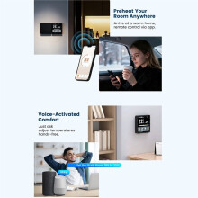 Termostato WiFi Tela TFT Controlador de Temperatura Inteligente para Caldeira A Gás Funciona com para Alexa para Home B