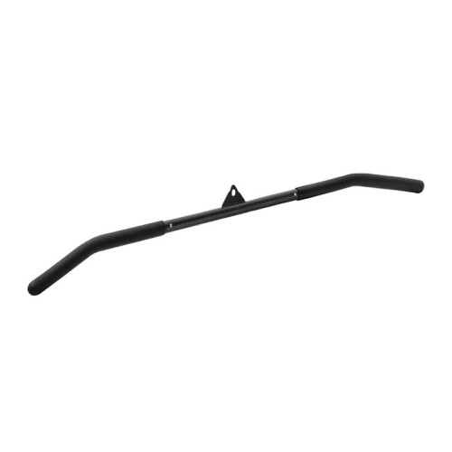 39.37 Inch LAT Pulldown Bar Attachment for Pulley Cable Machine, Curl Tricep Press Down Bar with Rubber Handle