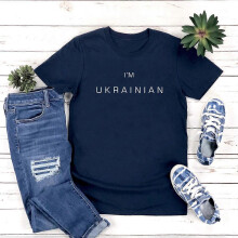 (XXXL, white) I'm Ukrainian T Shirt Ukraine T-Shirt Women Graphic T Shirts Zelensky T-shirt Short Sleeve Tshirt Streetwear Top Ukrainian Gift