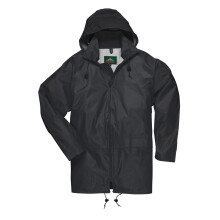 Portwest S440 Classic Waterproof Hooded Rain Jacket Taped Seams Pack Away
