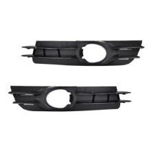 Car Front Fog Lamp Grille Fog Lamp Frame Fog Lamp Cover for - A6 2005-2008 4F0807681A 4F0807682A