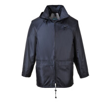 Portwest S440 Classic Waterproof Hooded Rain Jacket Taped Seams Pack Away
