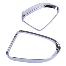 Para Santa Fe 2019 2020 Etiquetas Engomadas de Adorno de la Cubierta de la Ceja de Lluvia del Espejo Retrovisor del Coche Accesorios de