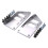LS1 Conversion Motor Mount Adapter Plates Billet Aluminium LS Swap LS Conversion dla Chevelle Camaro Nova 1