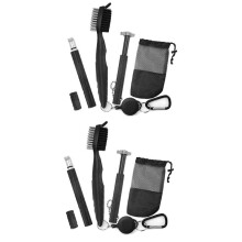 2X  Club Cleaner Kit, Retractable  Brush and 4  Club  Sharpener for U & V-Grooves