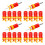 16Pièces -Vis ABS Rouge Compact Outil De Maintien Vis Pour Bois 2