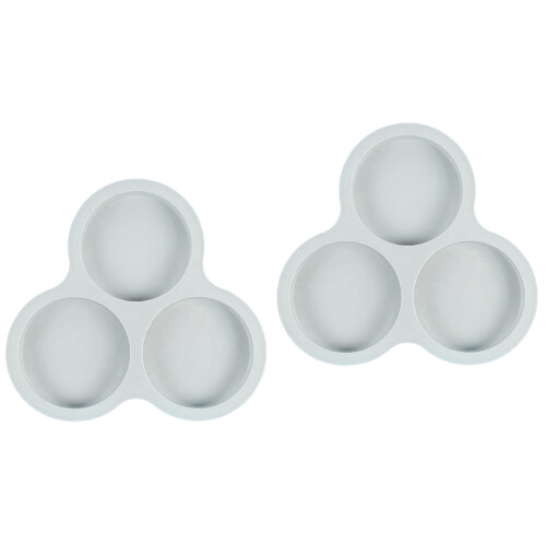 2Pièces Moules Muffins Silicone Pour Usage Culinaire 2
