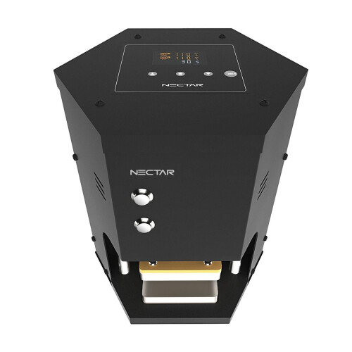 Nectar Hex Electric Rosin Press Kit | 1.5 Ton Automatic Press With Electrically 2