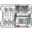 Hotpoint Hotpoint HP2FE10CS90SUK 10 Place Slimline 45cm Dishwasher - Silver 4