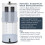 Royal Berkey Water Filter Complete with 2 Black Purifiers Elements With 2 PF-2 F 5