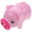 5St Roze Spaarpot Muntopslag Plastic Desktop Ornament 8