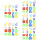 80St ABS Speelse Zwembad Duikstenen Voor Kinderen Partydecor 9