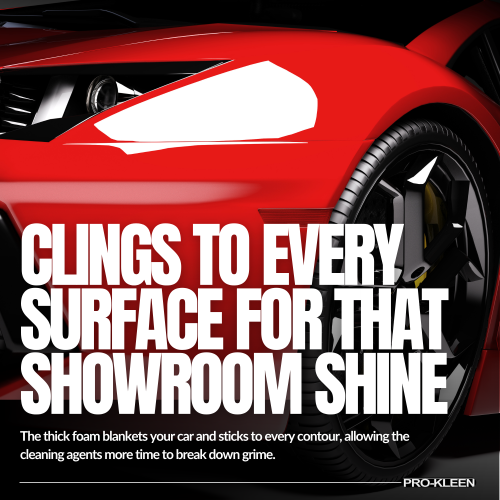 Pro-Kleen (Cherry, 4L) ProKleen Super Concentrate Snow Foam Car Shampoo 1