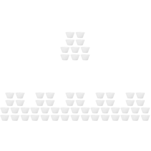 60Pièces Récipients Silicone Flexibles Pour Mélange Résine DIY 2
