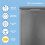 Karlxtom Table Top Dishwasher 6 Programs Mini Dishwasher with Touch Co 3