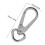10Stk Premium Claw Clasp Schlüsselanhänger Metall 2