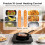 KICHPOWER Single Induction Hob 2000W, Portable Induction Cooker with 1 2