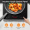KICHPOWER Single Induction Hob 2000W, Portable Induction Cooker with 1 6