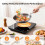 KICHPOWER Single Induction Hob 2000W, Portable Induction Cooker with 1 4