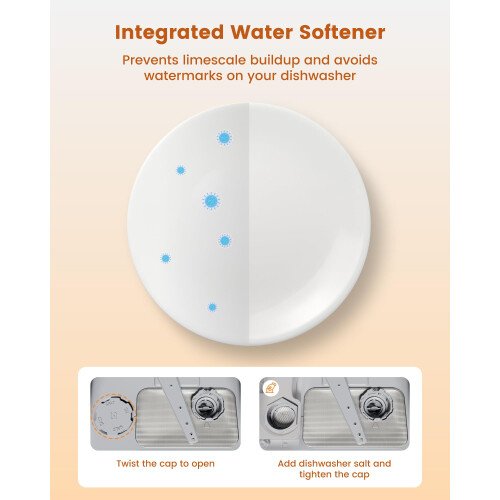 HAVA Table Top Dishwasher with Water Softener & Enhanced Energy Efficiency 2