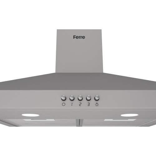 Ferre PH500-PGR 50cm Pyramid Hood - Grey 2