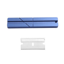 Audio Cassette Tape Splicing Block 1/8" Aluminium Alloy Splice Blocks Cassette Tape Repair Set