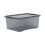 Wham Wham Crystal 3 x 45L Stackable Plastic Storage Boxes with Lids 3