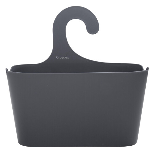 Croydex Croydex Grey Shower Caddy Hanging Storage 1