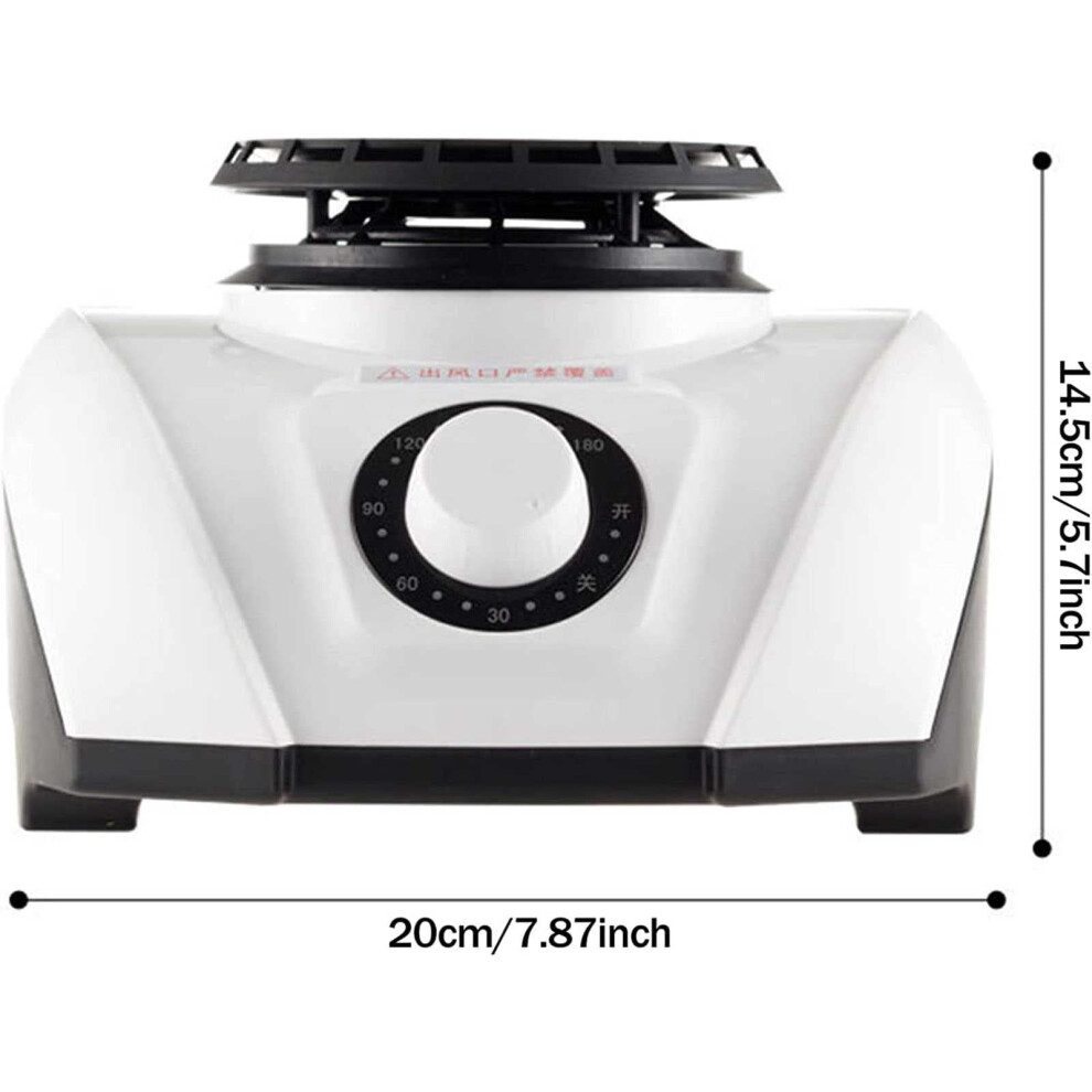 Jhlp 1200W Electric Clothes Dryer - Portable, Energy Class A, White