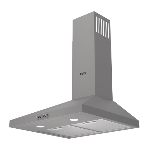 Ferre PH500-PGR 50cm Pyramid Hood - Grey 1